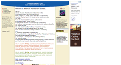 Desktop Screenshot of americanpharmacare.bloombiz.com
