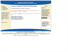 Tablet Screenshot of megamaxcontractors.bloombiz.com