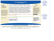 Tablet Screenshot of fidelysmaritime.bloombiz.com