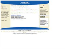 Tablet Screenshot of heritagegroup.bloombiz.com