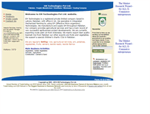 Tablet Screenshot of emtechnologies.bloombiz.com