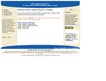 Tablet Screenshot of kinsimpexp.bloombiz.com