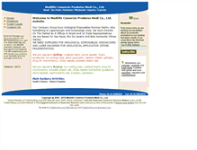 Tablet Screenshot of medilife-brasil.bloombiz.com