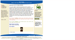 Desktop Screenshot of mbgroup.bloombiz.com