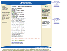 Tablet Screenshot of apexgreentrading.bloombiz.com