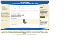 Tablet Screenshot of crointernational.bloombiz.com