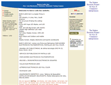 Tablet Screenshot of barcoledssac.bloombiz.com