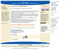 Tablet Screenshot of alditrading.bloombiz.com