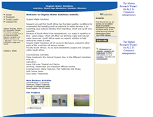 Tablet Screenshot of organicwatersolution.bloombiz.com
