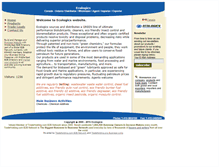 Tablet Screenshot of ecologics.bloombiz.com