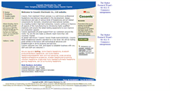 Desktop Screenshot of cosonic125.bloombiz.com