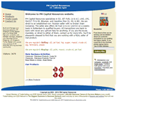 Tablet Screenshot of pmcapitalresources.bloombiz.com
