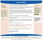 Tablet Screenshot of newhopetrading.bloombiz.com