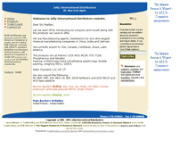 Tablet Screenshot of jollyinternational.bloombiz.com