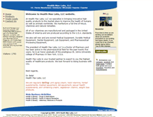 Tablet Screenshot of healthmaxlabs.bloombiz.com