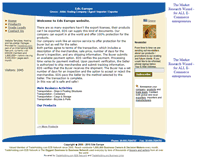 Tablet Screenshot of eds-europe.bloombiz.com