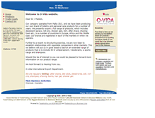 Tablet Screenshot of o-vida.bloombiz.com