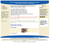 Tablet Screenshot of bonaccordimpex1.bloombiz.com