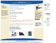 Tablet Screenshot of karamgroup.bloombiz.com